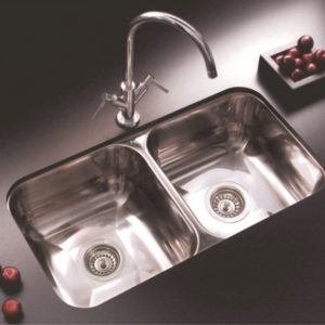 Bacha Acero Johnson C37 Doble Marmoleria Giacomo Portaro