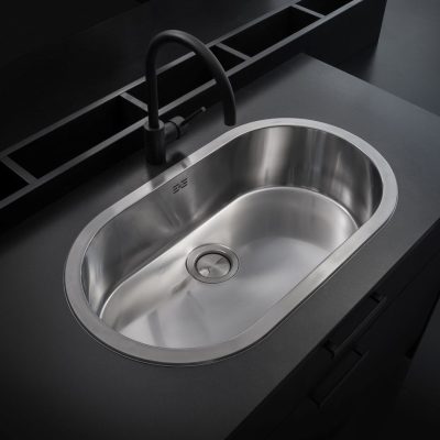 Bacha Acero Johnson CURVE Marmoleria Giacomo Portaro