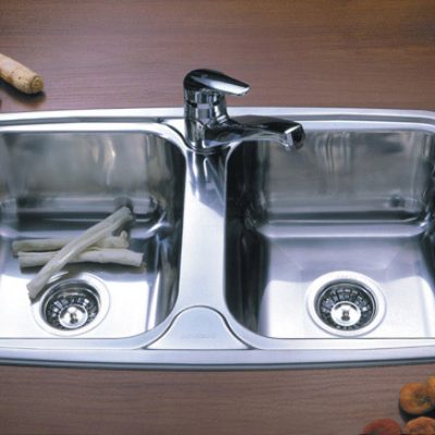 Bacha Acero Johnson Zara-D84A Doble Marmoleria Giacomo Portaro