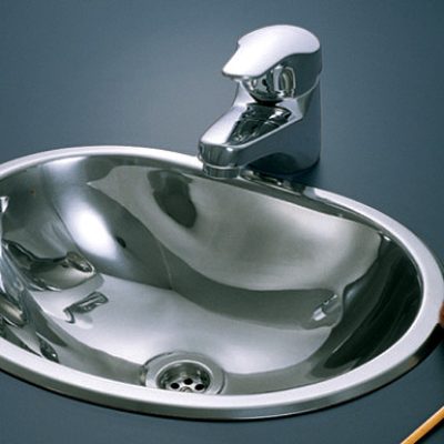 Bacha Acero Johnson Baly OV 330L Baño Vanitory Marmoleria Giacomo Portaro